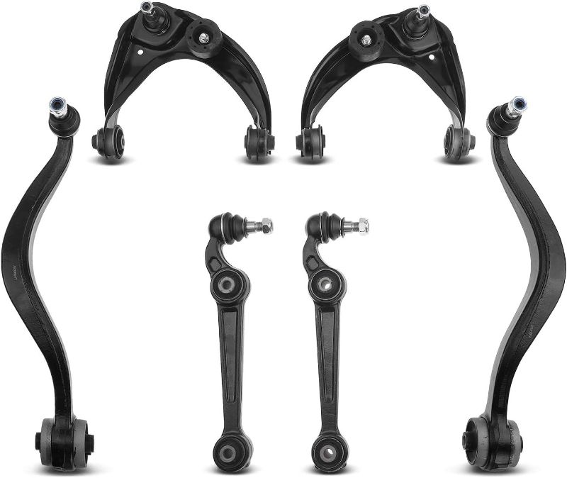 Photo 1 of A-Premium 6Pcs Front Upper Lower Control Arm and Ball Joint Assembly Compatible with Ford Fusion Lincoln MKZ 2007-2012 Mazda 6 2007-2008 Mercury Milan