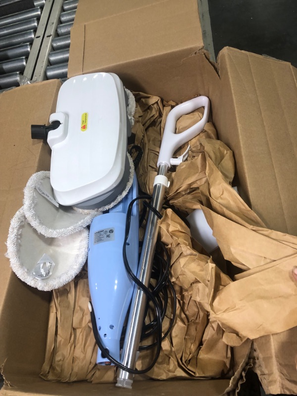 Photo 3 of *** NOT FUNCTIONAL**** SELLING AS PARTS***
*SIMILAR ITEM*   Spin Mop Cleaner Machine with Handheld Unit for Cleaning Electric Steamer Mops for Hardwood Laminate Floor, Grout Tile