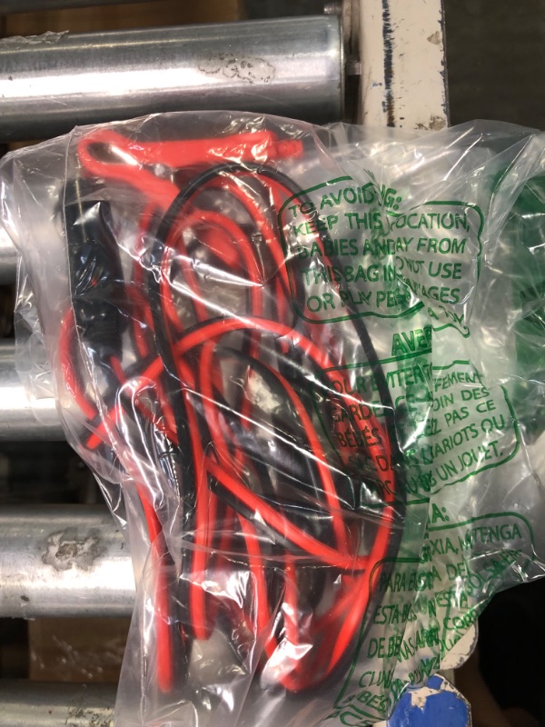 Photo 1 of 4.5FT Battery Charger Cable Car Alligator Clips Cigarette Lighter Male Plug Adapter Kit Trickle Charger Socket Auto Sae 2Pin Charging Alligator Clamp Batteries Chargers Solar Panels Extension Cable