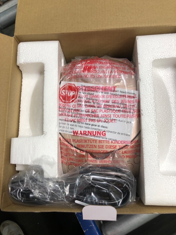 Photo 1 of Philco Portable CD Player Boombox with Speakers and AM FM Radio | Rose Gold Boom Box CD Player Compatible with CD-R/CD-RW and Audio CD | 3.5mm Aux Input | Stereo Sound | LED Display