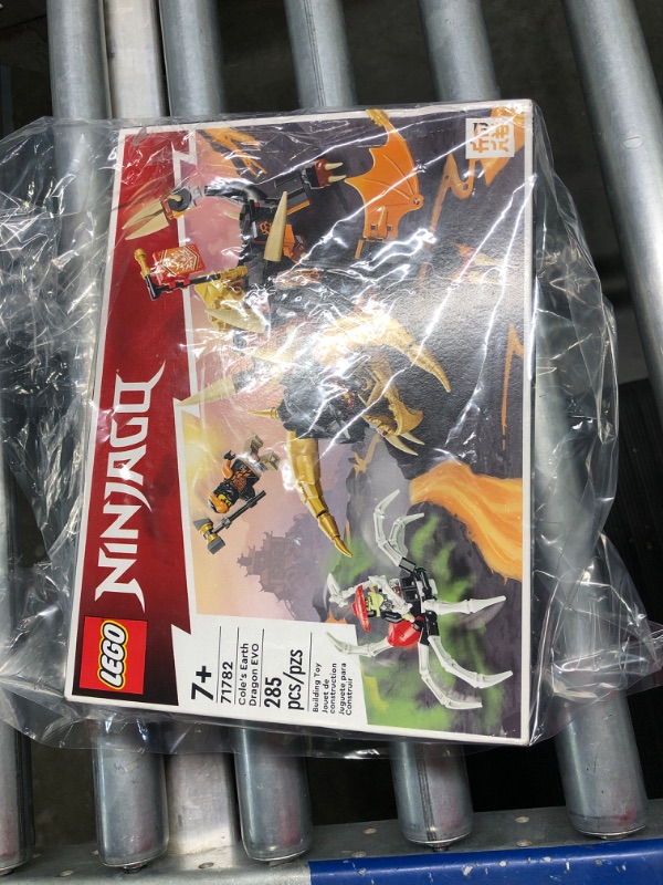 Photo 2 of ***FACTORY SEALED/ UNOPENED**LEGO NINJAGO Cole’s Earth Dragon EVO 71782 Building Toy Set for Kids, Boys, and Girls Ages 7+ (285 Pieces)