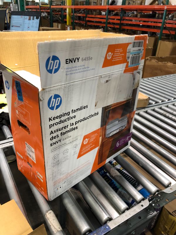 Photo 2 of HP ENVY 6455e Wireless Color All-in-One Printer with 6 Months Free Ink with HP+ (223R1A)