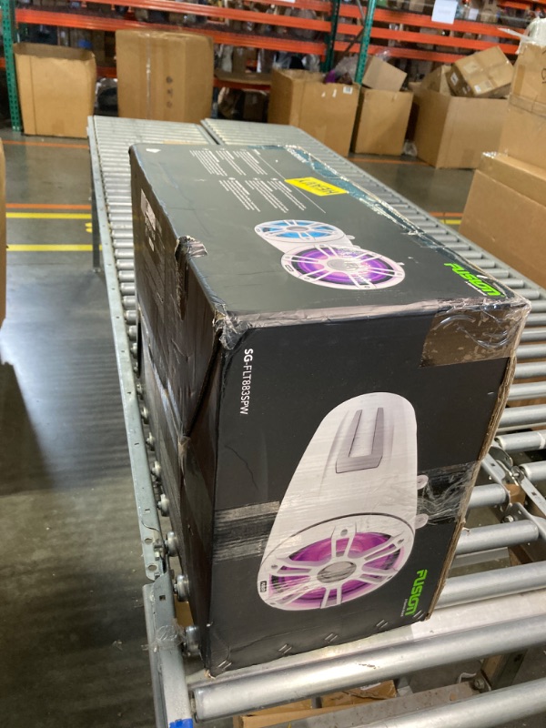 Photo 1 of Fusion Signature Series 3i 8.8" 330W CRGBW Sports White Marine Wake Tower Speakers (Pair)
