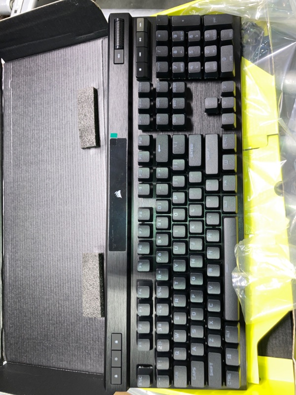 Photo 4 of Corsair K70 RGB PRO Mechanical Gaming Keyboard - Cherry MX Brown Keyswitches - 8,000Hz Hyper-Polling - Durable PBT Double-Shot Keycaps - Magnetic Soft-Touch Palm Rest - Black (QWERTY - NA Layout) K70 RGB PRO MX BROWN (Tactile)