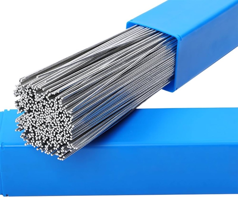 Photo 1 of 100PCS Aluminum Welding Rods Low Temp Easy Melt Aluminum Welding Wire Flux Core-Only Wuitable for Welding Aluminium (0.16 x 33cm/0.06 x 13in)