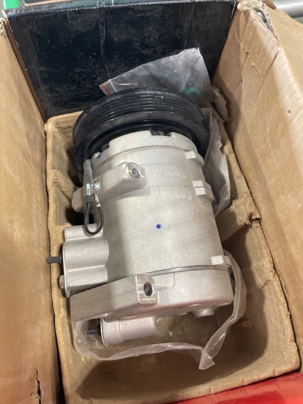 Photo 3 of A-Premium Air Conditioner AC Compressor with Clutch Compatible with Chevrolet Chevy, GMC Models - C60 C70 C6500 C7500 Topkick Kodiak