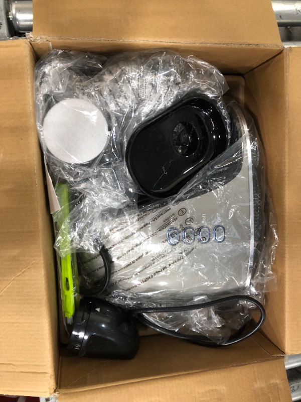 Photo 1 of JoyBear Cold Press Juicer Machine: Easy to Clean Slow Masticating Extractor for Veggies and Fruits, 92% Juice Yield High Nutrient and Vitamin, Quiet Motor & Reverse Function with Brush, Silver