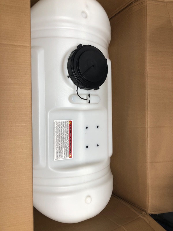Photo 1 of Valley Industries T-025-WWNA-XL Sprayer Tank, 25 Gallon, White No Sump 25 Gallon White