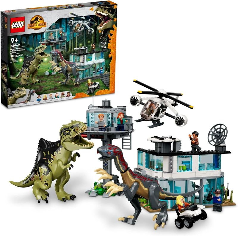 Photo 1 of (READ FULL POST) LEGO Jurassic World Giganotosaurus Attack Dinosaur Toy 76949
