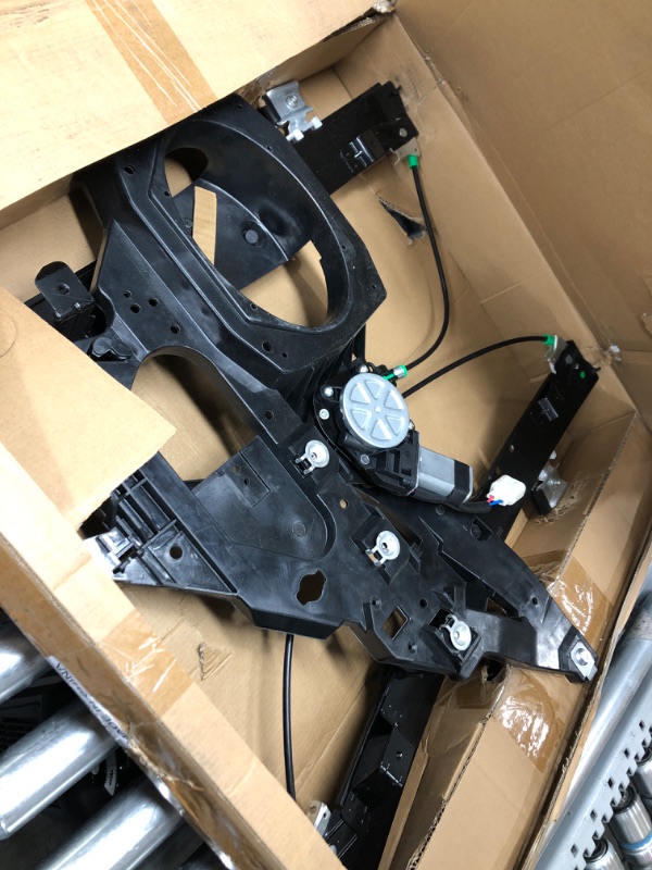 Photo 2 of Front Left Driver Side Power Window Regulator with Motor for 2007-2017 Lincoln Navigator Ford Expedition (with 2 Pins Plug/Without Anti-pinch Function) Front Driver Side