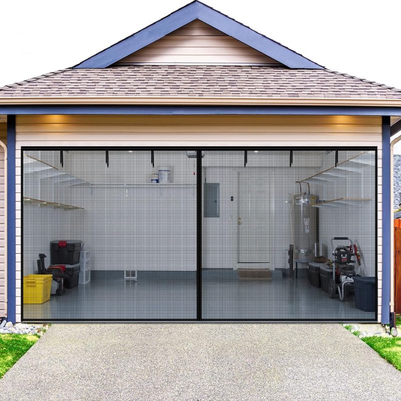 Photo 1 of  Garage Screen Doors for 2 Car - 16x7 ft