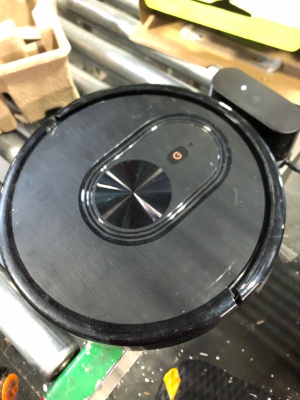 Photo 4 of **USED FOR PARTS** Robot Vacuum and Mop Combo, 3 in 1 Mopping Robotic Vacuum with Schedule, App/Bluetooth/Alexa, 1600Pa Max Suction, Self-Charging Robot Vacuum Cleaner, Slim, Ideal for Hard Floor, Pet Hair, Carpet