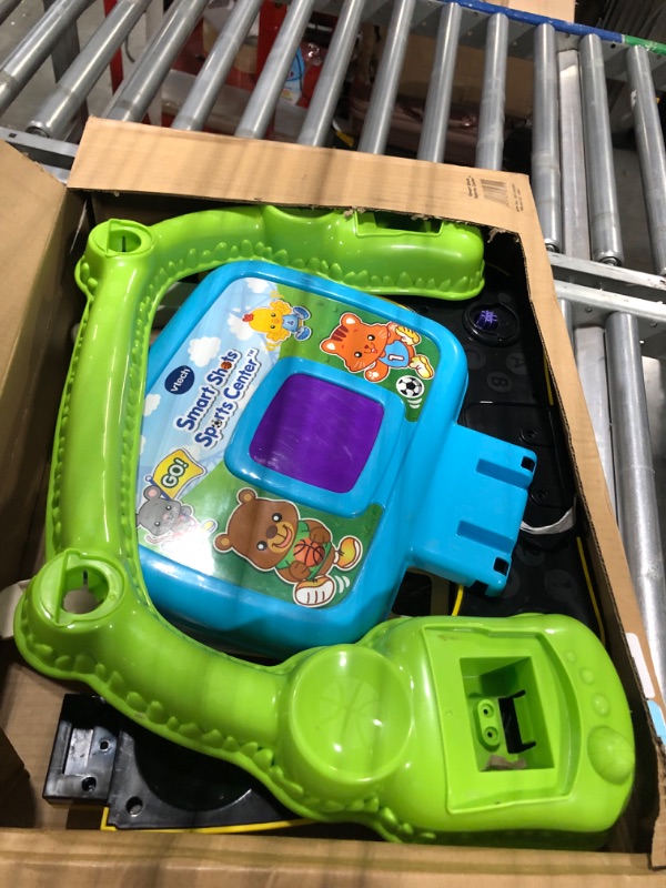 Photo 3 of **USED/NON FUNCTIONAL** 
VTech Smart Shots Sports Center (Frustration Free Packaging) , Yellow Yellow Frustration Free Packaging