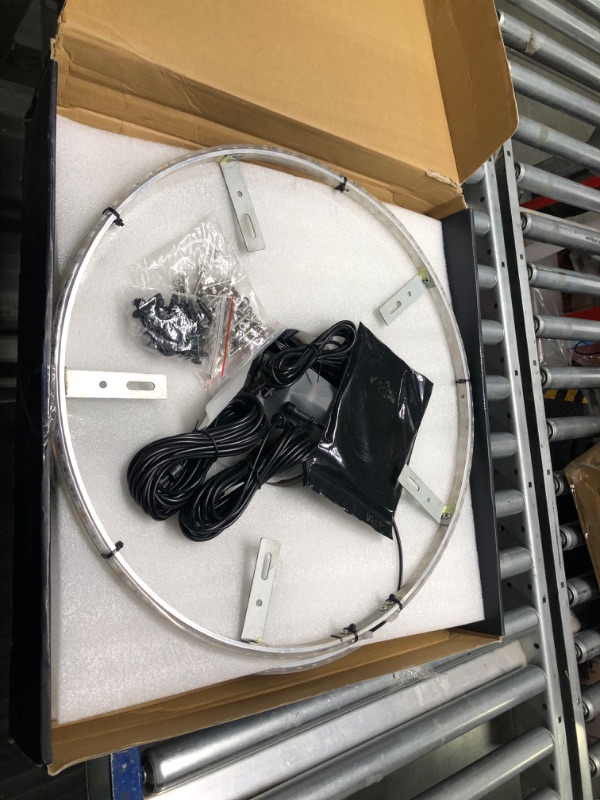 Photo 1 of LuminShack 17.5inch RGB LED Wheel Lights, Wheel Lights for Truck Bluetooth Control w/Turn Signal and Braking Function can Controlled by Remote and APP