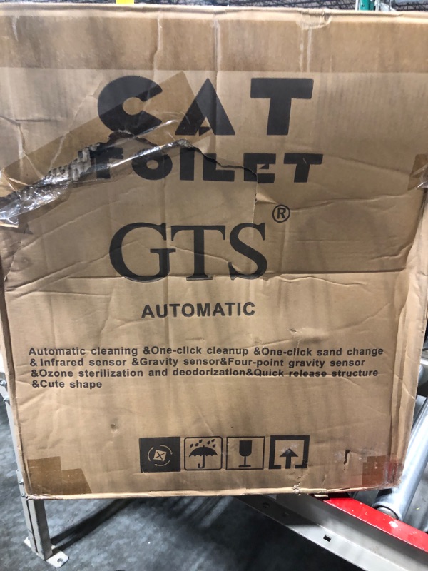 Photo 1 of 
**FOR PARTS** Self-Cleaning Cat Litter Box, 2024 Upgraded Automatic Cat Litter Box for Multi Cats, 60L Smart Litter Box with Mat Safety Protection/Odor Removal 1-Year Machine W-arranty