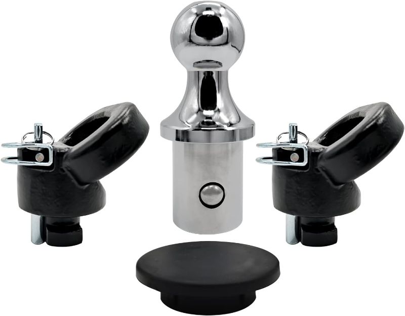 Photo 1 of CURT 60618 OEM Puck System Gooseneck Hitch Kit, 30K, 2-5/16-In Ball, Fits Select Ram 2500, 3500