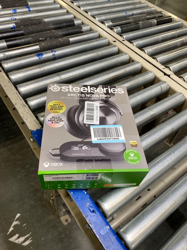 Photo 1 of SteelSeries Arctis Nova Pro for Xbox Multi-System Gaming Headset & Elgato Chat Link Pro – Audio Adapter, for PS5, PS4, Nintendo Switch, Capture Voice Chat, Gameplay Sound, Extra Long Cable Arctis Nova Pro X + Audio Adapter