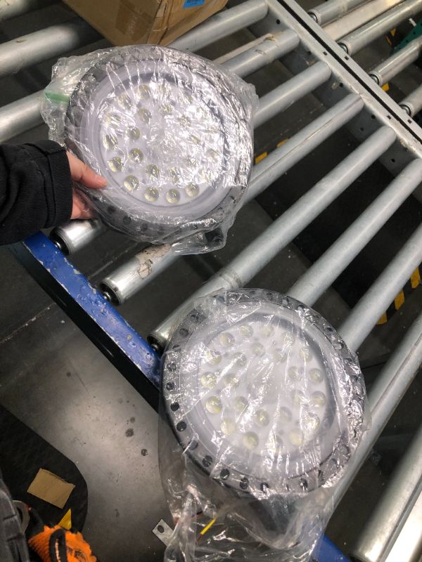 Photo 3 of 
HYPERLITE 255W UFO LED High Bay Light 2pack, 35700lm High Bay Lighting with ETL Listed, Non-Dim, AC 120V, Commercial Warehouse