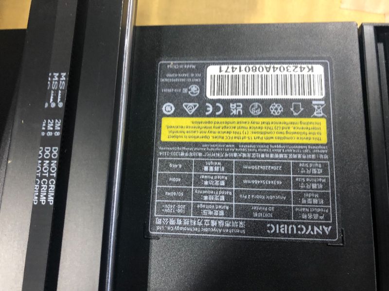 Photo 5 of ******UNABLE TO TEST//SOLD AS PARTS*****Anycubic Kobra 2 Pro 3D Printer, 500mm/s High-Speed Printing, High Power Powerful Computing New Structure, Upgraded LeviQ 2.0 Auto Leveling Smart Z-Offset, Print Size 8.7"x8.7"x9.84"