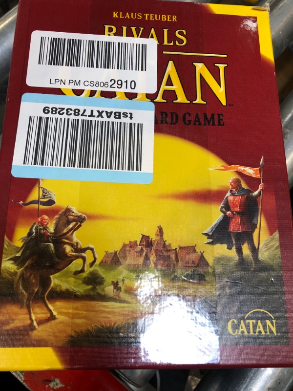 Photo 1 of Catan Studio: Rivals for Catan Card Game for 2 Players (Base Game) | Card Game for Adults and Family | Strategy Card Game | Adventure Card Game | Ages 10+ | Average Playtime 45 Minutes (Or similiar)