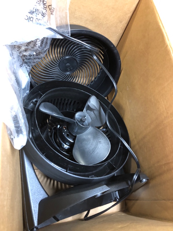 Photo 2 of Honeywell HT-908 TurboForce Room Air Circulator Fan, Medium, Black –Quiet Personal Fanfor Home or Office, 3 Speeds and 90 Degree Pivoting Head