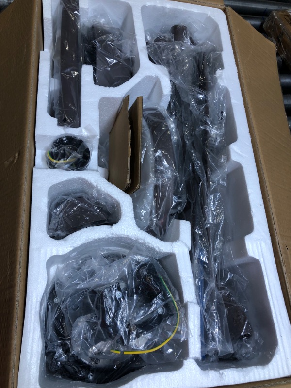 Photo 1 of Sofucor 44" Ceiling Fans with Lights Remote Control,Modern Ceiling Fans with Lights for Bedroom,Living Room,3 Dimmable Light 6 Speeds wind (Brown)