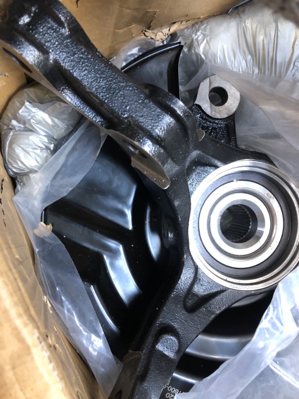 View 3 of A-Premium Front Steering Knuckle & Wheel Bearing Hub Assembly Compatible with Honda CR-V CRV 2007 2008 2009 2.4L, Left Driver Side, Replace# 44600SJKJ00, 45255STKA00
