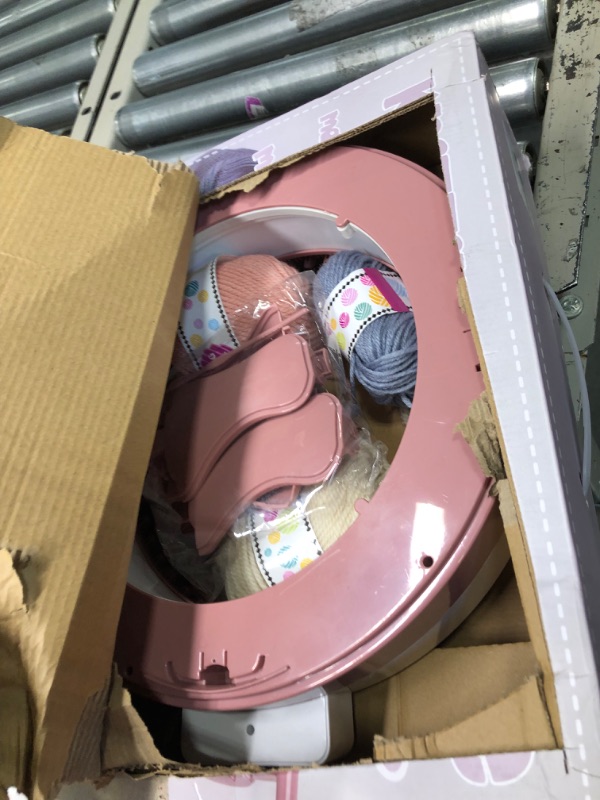 Photo 1 of Sentro Knitting Machine, 48 Needles Smart Knitting Crochet Machine with Row Counter for Adults and Beginners, Automatic Circular Weaving Spinning Knitting Loom Machine Kit for Hat,Socks,Scarves,Gloves