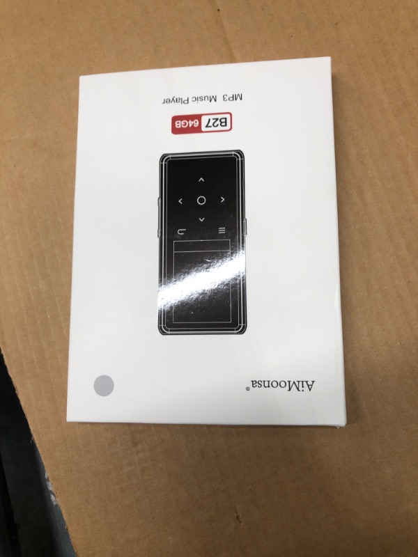 Photo 1 of 64GB MP3 Player with Bluetooth 5.2, AiMoonsa Music Player with Built-in HD Speaker, FM Radio, Voice Recorder, HiFi Sound, E-Book Function, Earphones Included