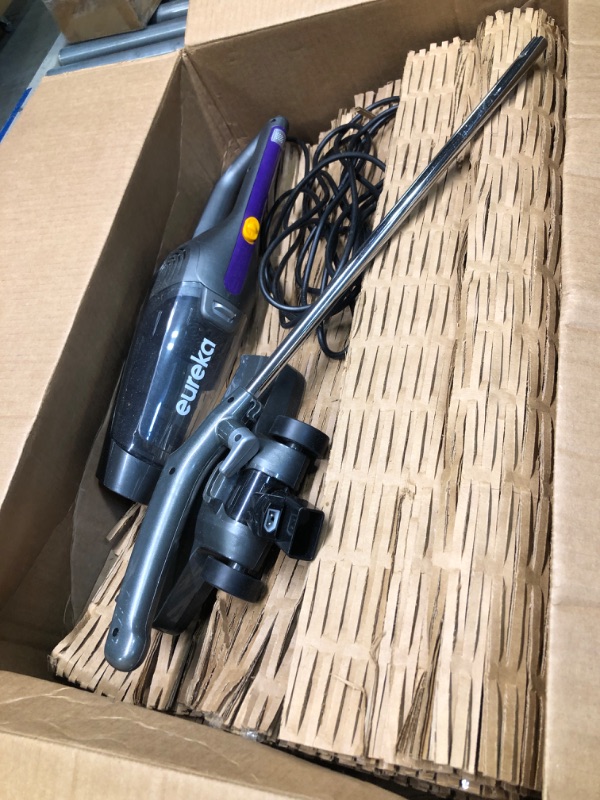 Photo 3 of **USED//MISSING PIECES** EUREKA Lightweight Corded Stick Vacuum Cleaner Powerful Suction Convenient Handheld Vac with Filter for Hard Floor, 3-in-1, Purple