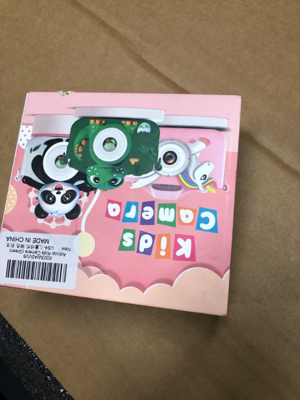 Photo 1 of Kids Camera for Girls Boys Toddlers Childrens Age 3-8 Digital Selfie with 64GB SD Card for Son Daughter Grandson Granddaughter Christmas Birthday Gifts Green