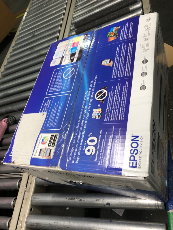 Photo 2 of Epson EcoTank ET-3830 Wireless Color All-in-One Cartridge-Free Supertank Printer