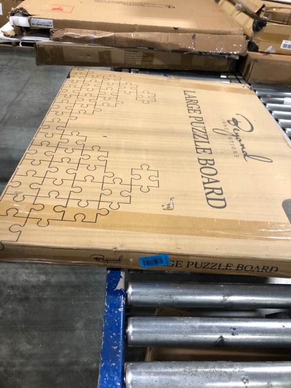 Photo 1 of 1500 Piece Wooden Jigsaw Puzzle Table - 4 Drawers, Rotating Puzzle Board | 35” X 28” Jigsaw Puzzle Board | Puzzle Cover Included - Portable Puzzle Tables for Adults and Kids by Beyond Innoventions