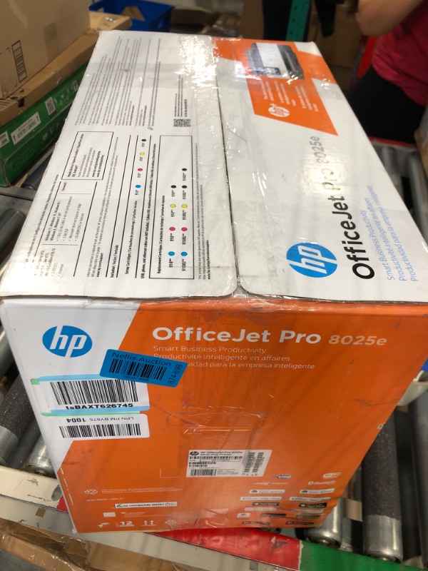 Photo 3 of **PARTS ONLY**HP OfficeJet Pro 8025e Wireless Color All-in-One Printer with bonus 6 free months Instant Ink with HP+ (1K7K3A) New version