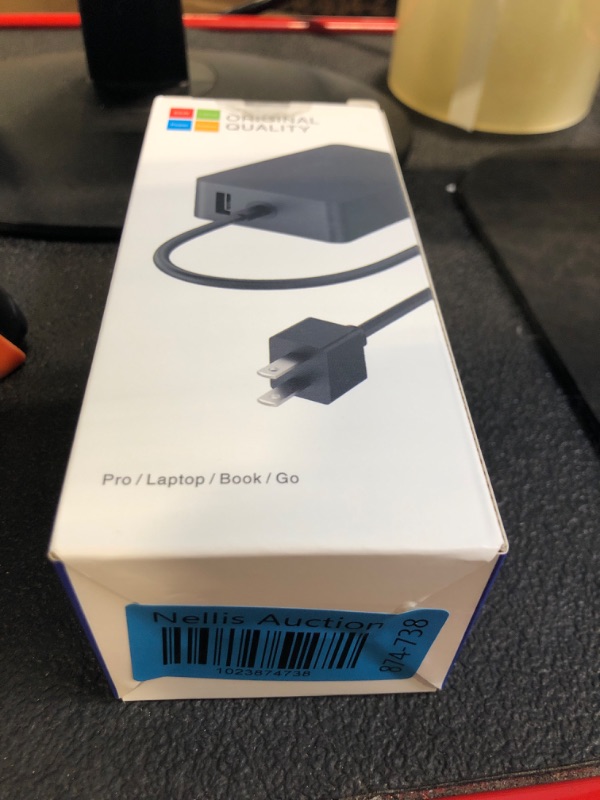 Photo 3 of 65W Surface Pro Laptop Charger for Microsoft Surface Pro 9, 8, 7+, 7, 6, 5, 4, 3, X, Windows Surface Laptop 5, 4, 3, 2, 1 Studio, Surface Go Tablet, Surface Book 3, 2, 1, Support 44W, 36W, LED, 7.8FT Black