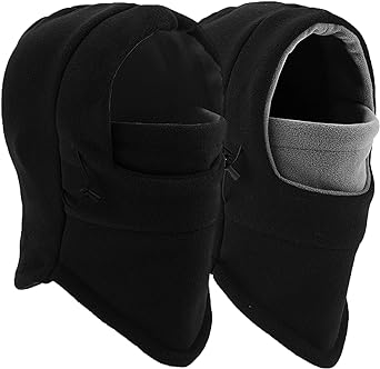 Photo 1 of Balaclava Ski Mask 2 Pcs - Windproof Warmer Fleece Adjustable Winter Mask for Men Women
