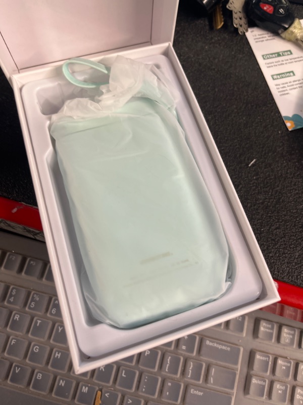 Photo 1 of NIIMBOT Label Maker Machine with Tape, D11 Wireless Bluetooth Connection Portable Printer Mini Label Makers with Multiple Templates Easy to Use Office Home Organization USB Rechargeable Green