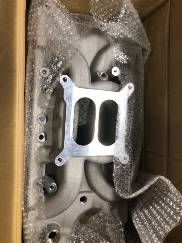 Photo 1 of Aluminum Intake Dual Plane Low Rise Intake Manifold Compatible With Ford Windsor 289 302 Windsor SBF Small Block