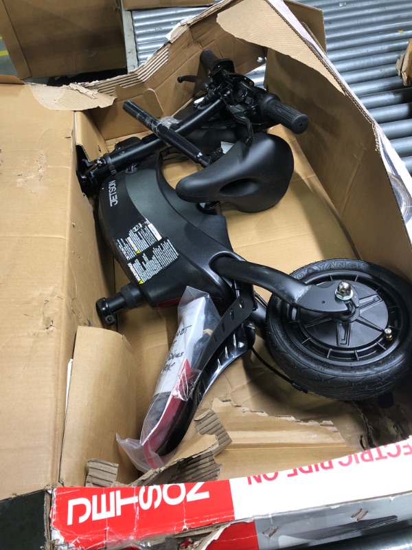 Photo 3 of Jetson LX10 Folding Electric Bike, Includes Easy Folding Mechanism,250 Watt Motor, Top Speed of 15.5 mph, Twist Throttle,10" Wheels Onyx