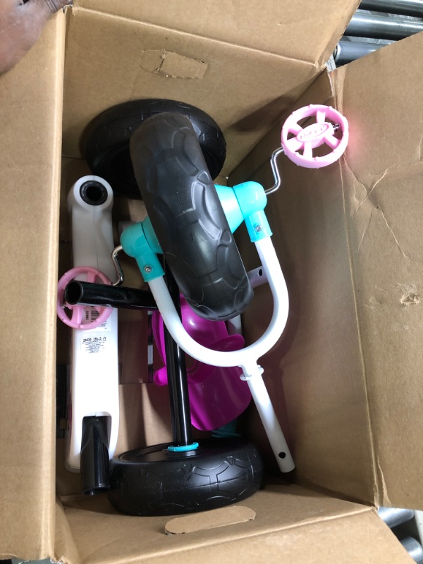 Photo 2 of **MISSING PIECES/ SOLD AS PARTS** Huffy Minnie Mouse Tricycle for Toddlers, Pink Pink Kids Minnie