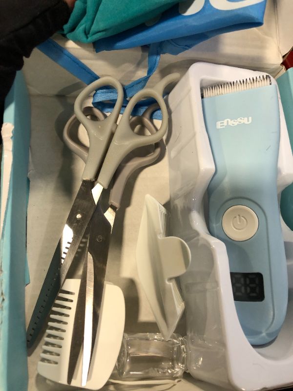 Photo 1 of Favrison Baby Hair Clippers, Professional Quiet Hair Trimmer for Kids and Toddler, Waterproof & Rechargeable Cordless Hair Cutting Machine for Children, with LCD Display