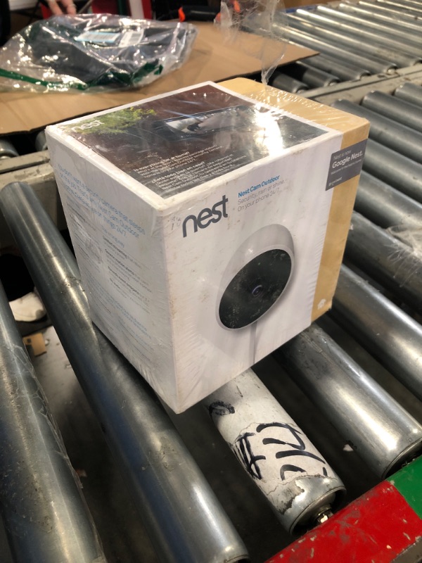 Photo 2 of ** factory sealed**
Google Nest Cam Outdoor - 1st Generation - Weatherproof Camera - Surveillance Camera with Night Vision - Control with Your Phone 1st Gen 1 Count (Pack of 1) Nest Cam (Outdoor, Wired)