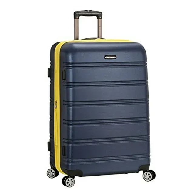 Photo 1 of ** one zipper is detached***
Rockland Unisex Adults Melbourne Hardside Expandable Spinner Wheel Luggage, Navy 28)