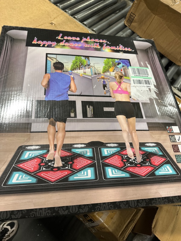 Photo 1 of HDMI Musical Electronic Dance Mats with HD Camera,64G Memory Card,It Features 1030 Games and Hundreds of Songs,Double User Fitness Dance Pad Dancing Mat for Kids & Adults, Gift for Boys & Girls