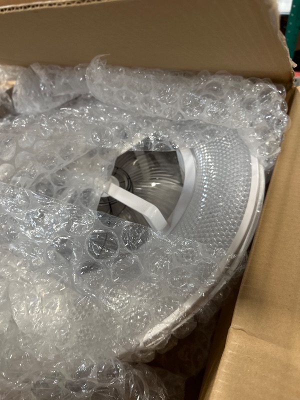 Photo 1 of LUDOMIDE Ceiling Fans with Lights and Remote, Low Profile Ceiling Fan with Light, Smart Flush Mount Ceiling Fan with Dimmable LED, 2H Timer, Reversible DC Motor, Modern Ceiling Fan (20 in, White) White A- 20 Inch