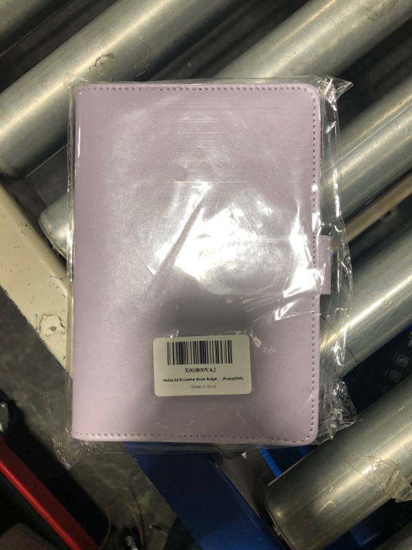 Photo 2 of Padike A6 Budget Binder with Cash Envelopes & Cash Envelopes for Budgeting, Money Organizer for Cash (Purple)