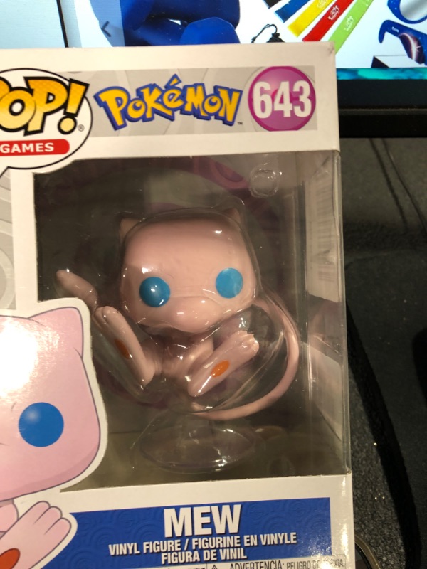 Photo 3 of Funko POP Games: Pokemon - Mew,Multicolor,One Size