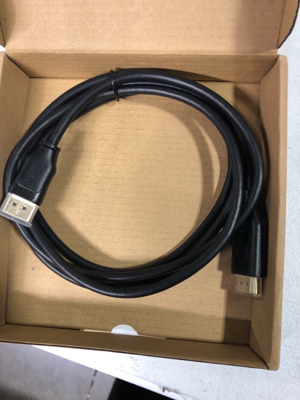 Photo 2 of AmazonBasics DisplayPort to HDMI Display Cable - 6 Feet