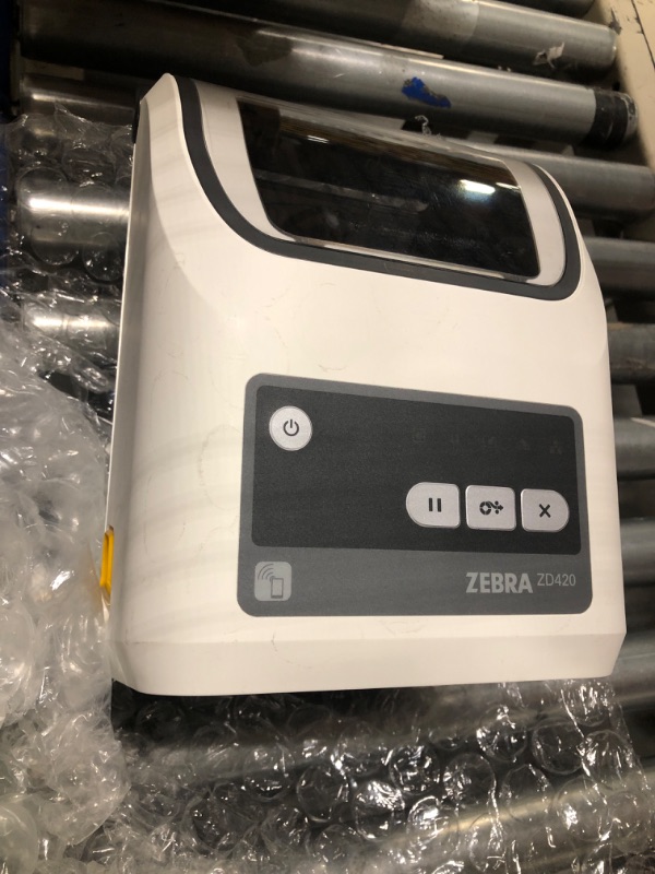 Photo 2 of Zebra Technologies ZD42H42-C01E00EZ Series ZD420 Thermal Transfer Desktop Printer, Healthcare Model, 203 DPI, Ethernet Connectivity