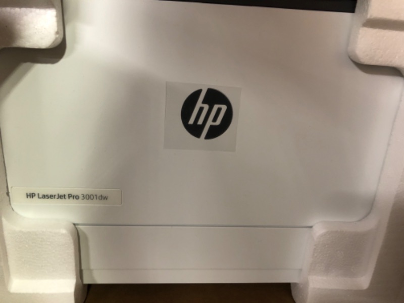 Photo 1 of HP LaserJet Pro 3001dw Wireless Black & White Printer